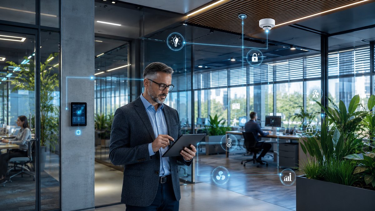 Domotique professionnelle : usages concrets pour les locaux d'entreprise