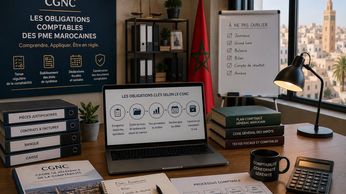 CGNC : les obligations comptables des PME marocaines expliquées