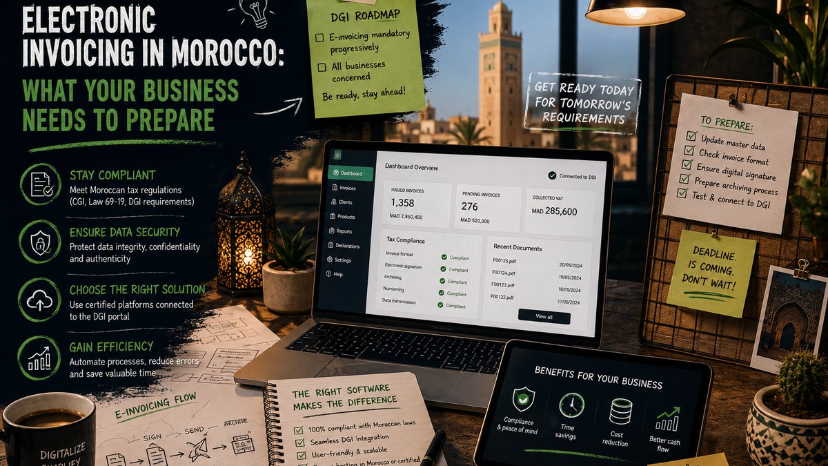 Facturation électronique au Maroc : ce que votre entreprise doit préparer
